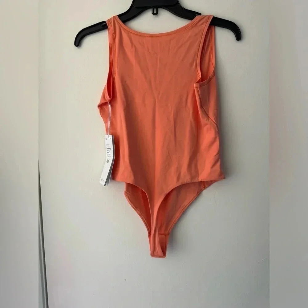 Lululemon Wundermost Ultra-Soft Nulu Square-Neck Sleeveless Bodysuit